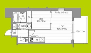 プレジオ弁天町の物件間取画像